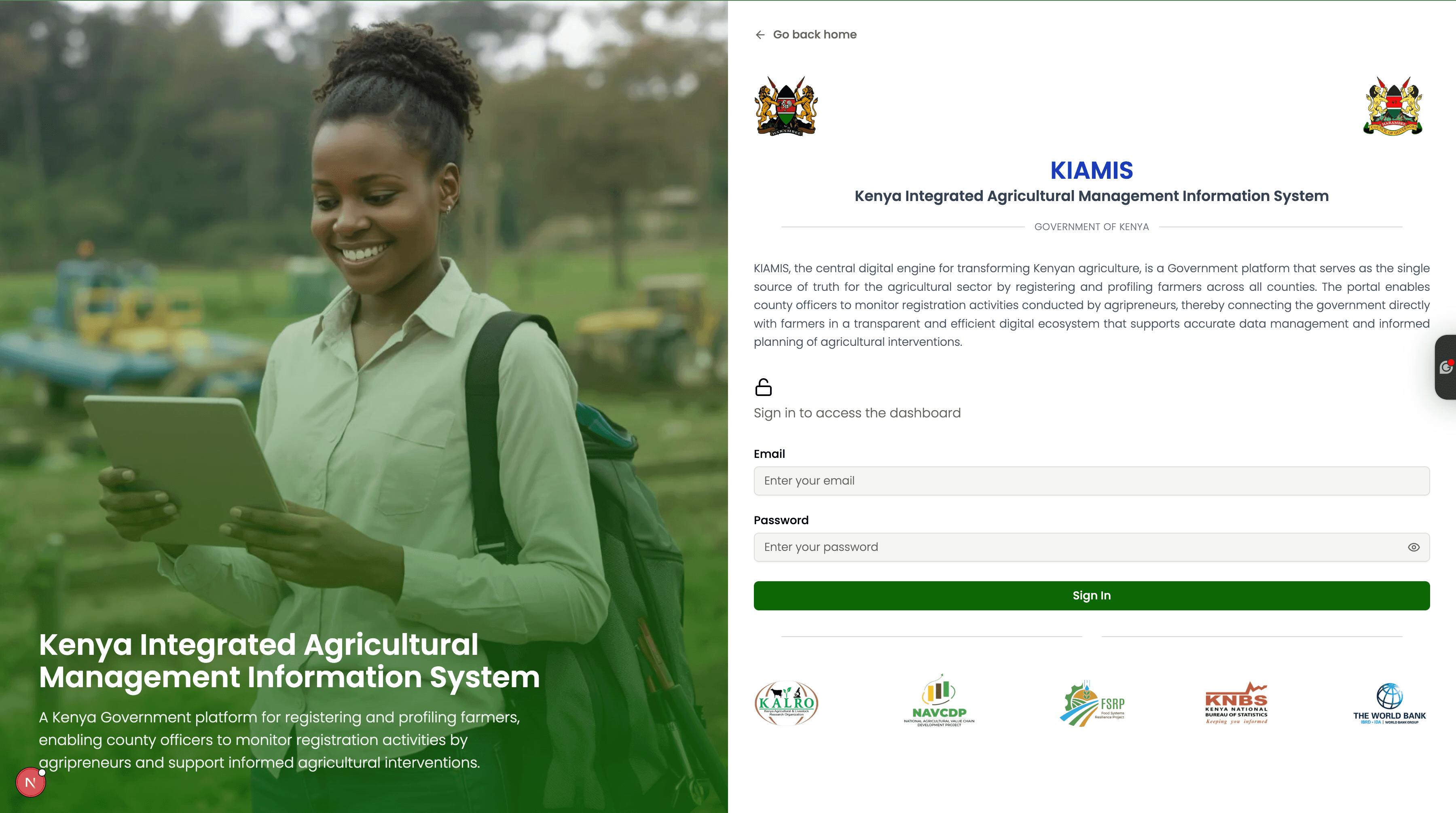 Continuous Farmer Registration & Profiling